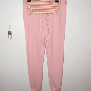 Two set Sweatpants and CropTop